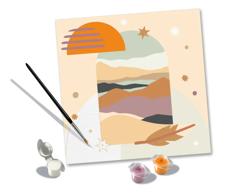 Malen nach Zahlen - CréArt - Boho