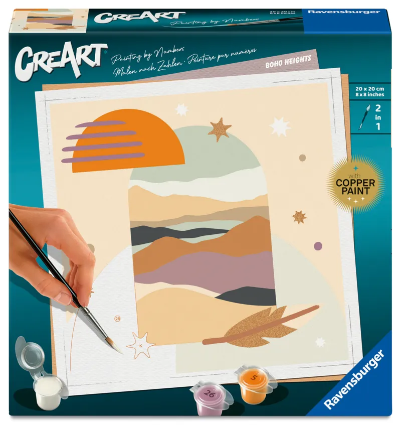 Malen nach Zahlen - CréArt - Boho