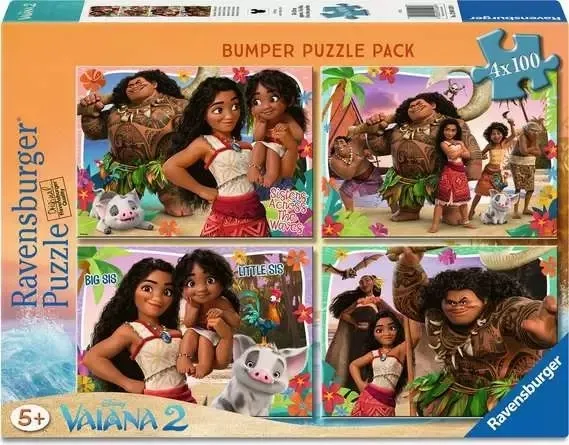 4 Puzzles - Vaiana 2: Abenteuer in Ozeanien