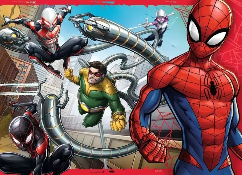 4 Puzzles - Spider-Man