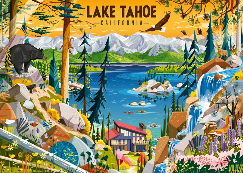 Lake Tahoe, Kalifornien