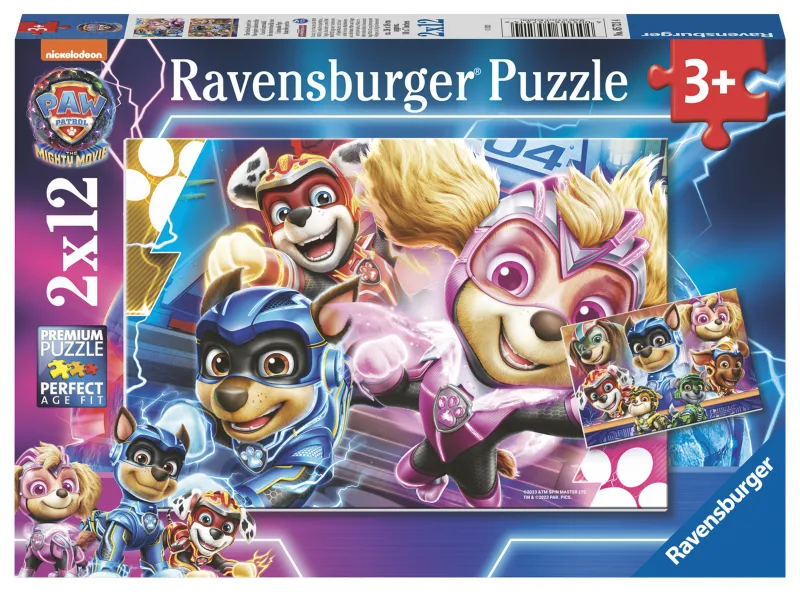 2 Puzzles - An indestructible team / Paw Patrol