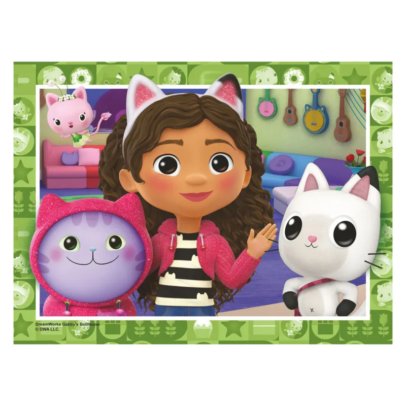 4 Puzzles - Gabbys Puppenhaus