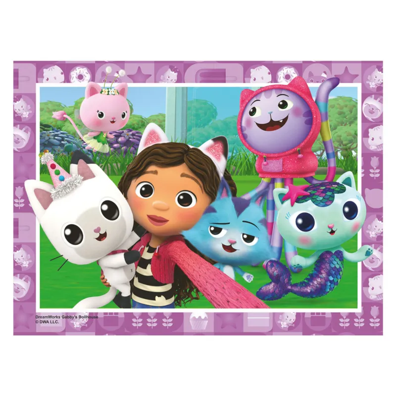 4 Puzzles - Gabbys Puppenhaus
