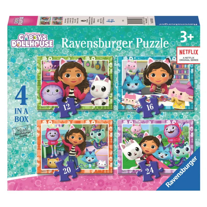 4 Puzzles - Gabbys Puppenhaus
