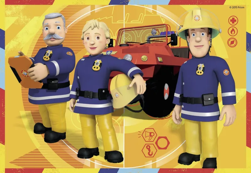 2 Puzzles - Feuerwehrmann Sam