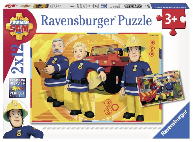 2 Puzzles - Feuerwehrmann Sam