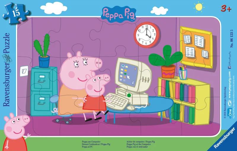Rahmenpuzzle - Peppa Pig