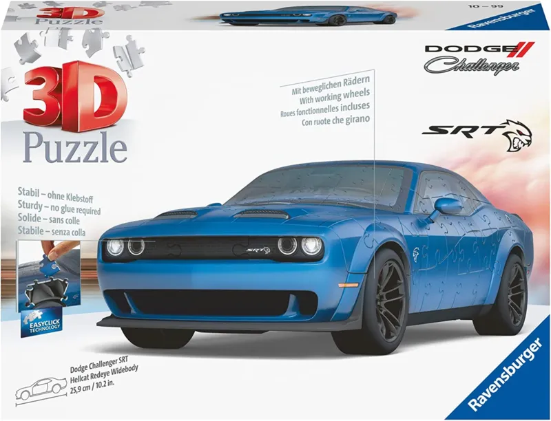 3D Puzzle - Dodge Challenger SRT