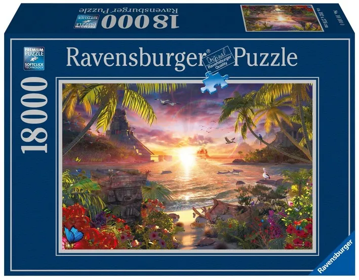 Paradiesischer Sonnenuntergang