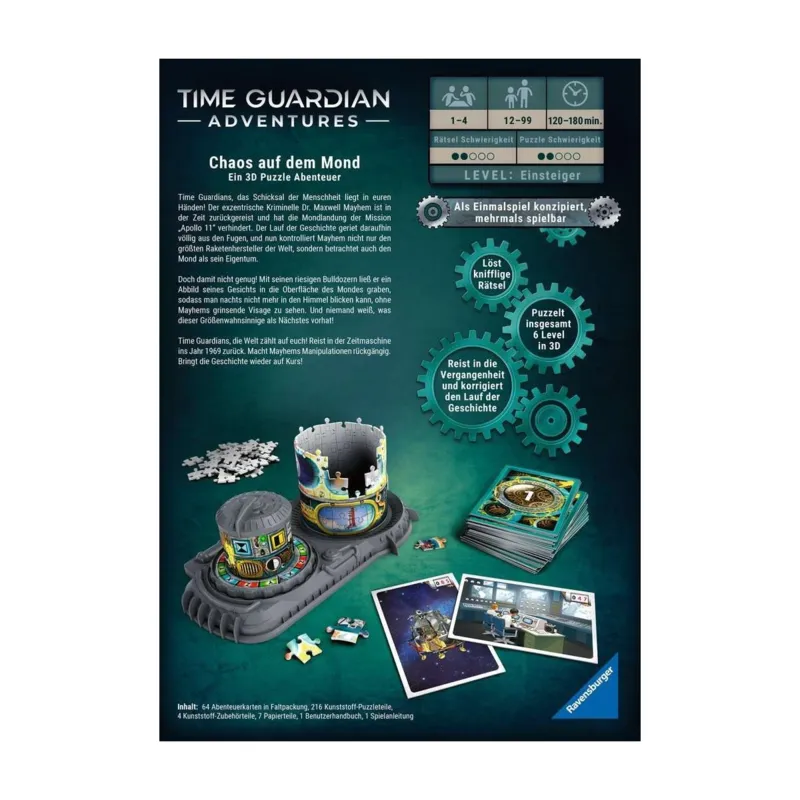 3D Puzzle - Exit Puzzle - Time Guardian Adventures