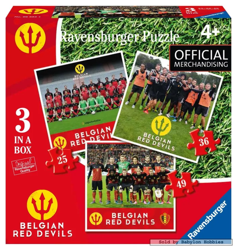 3 Puzzles - Belgian Red Devils 2016