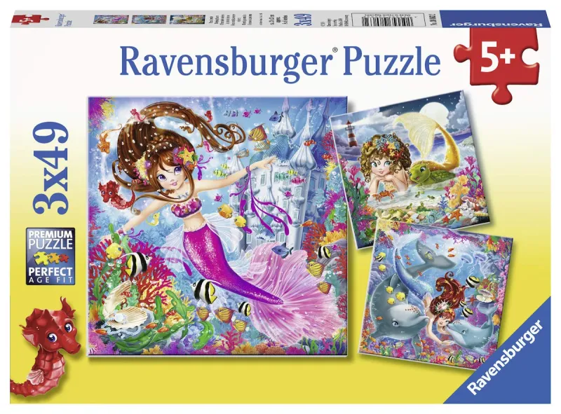 3 Puzzles - Meerjungfrauen