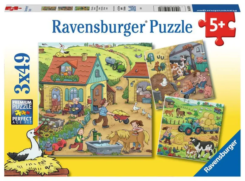 3 Puzzles - Der Bauernhof