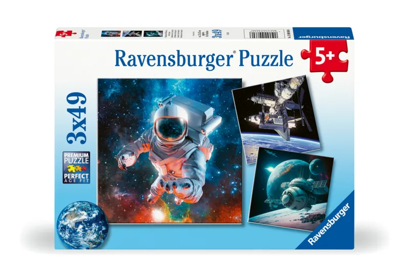 3 Puzzles - Abenteuer Weltraum