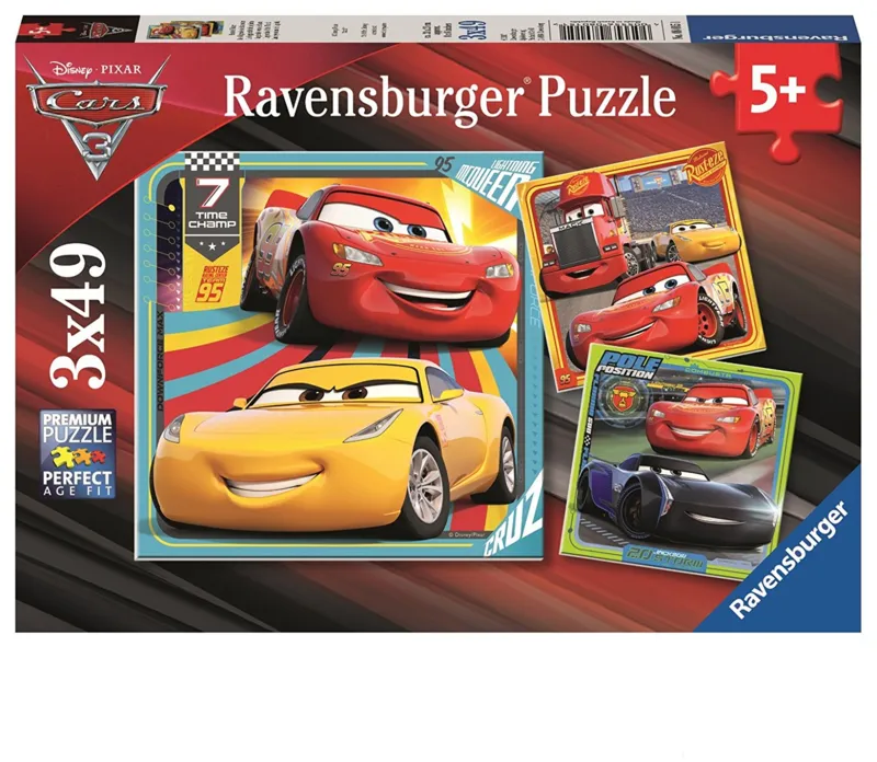 3 Puzzles - Cars 3