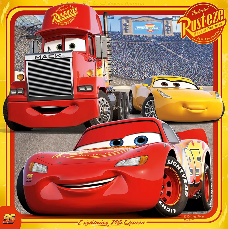 3 Puzzles - Cars 3