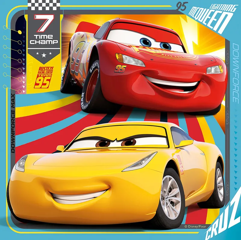 3 Puzzles - Cars 3