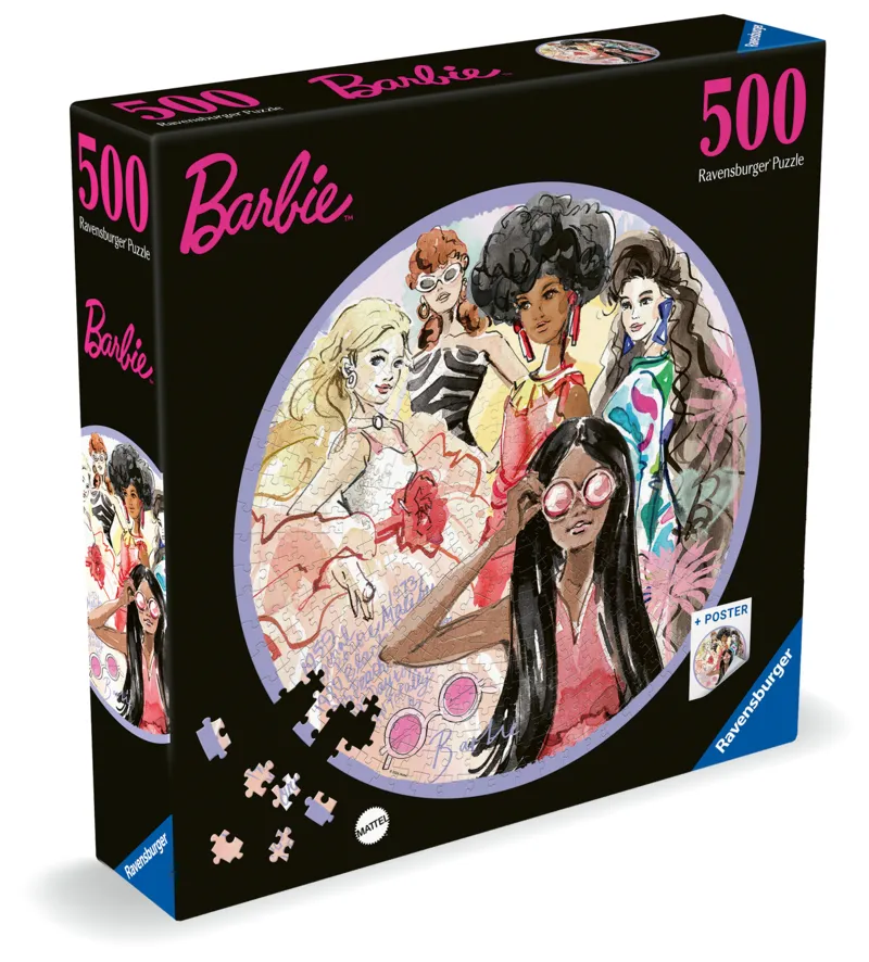 Round Puzzle - Die Stilikone seit 1959 - Barbie
