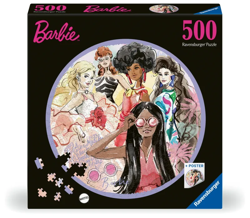 Round Puzzle - Die Stilikone seit 1959 - Barbie