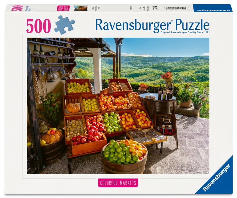 Puzzle Highlights - Bunte Märkte - Früchte und Gemüse, Kroatien
