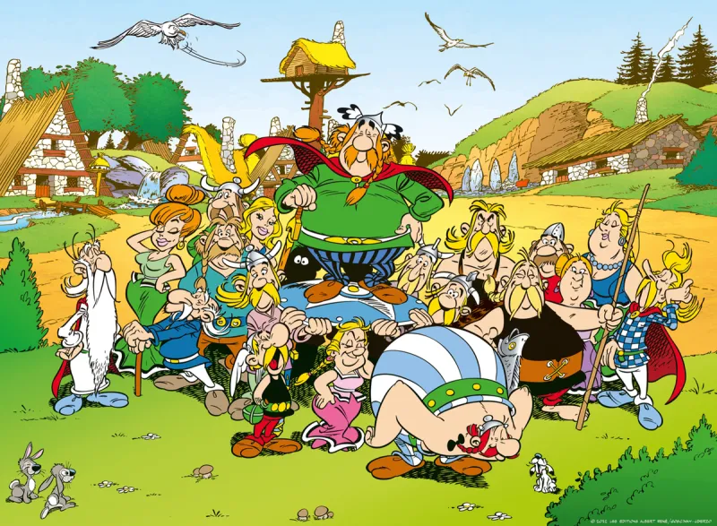 Asterix und Obelix: Asterix im Dorf