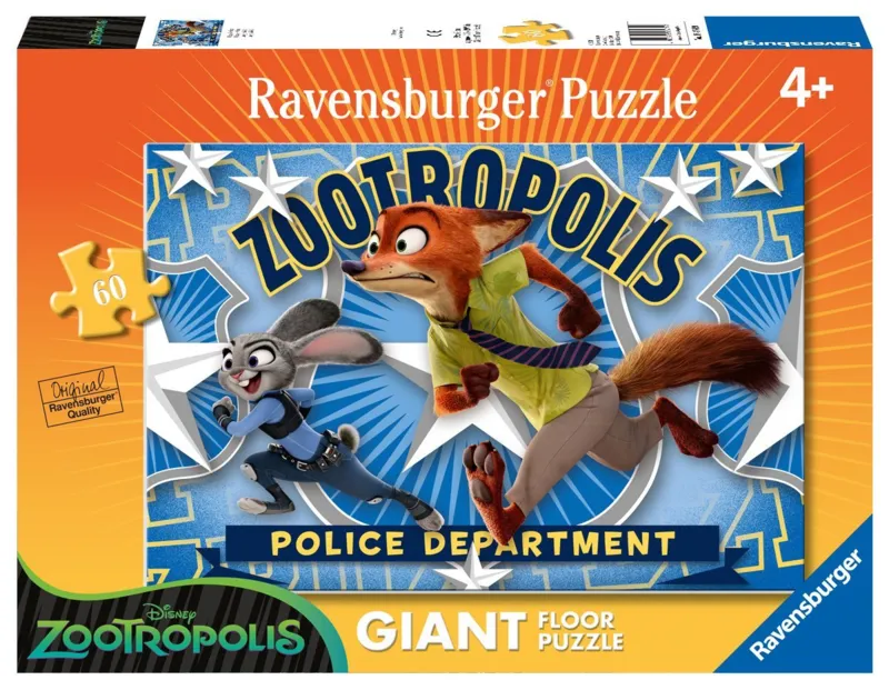 Riesen-Bodenpuzzle - Judy & Nick