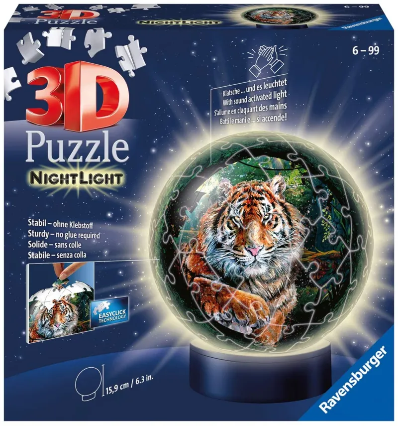 3D Puzzle - Puzzle Ball 3D - The Big Cats