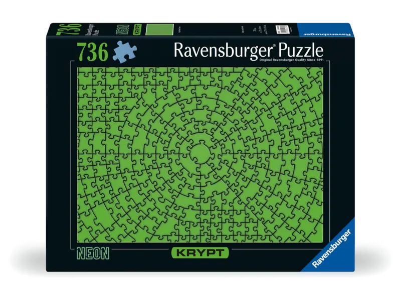 Puzzle Krypt 736 P Neongrün