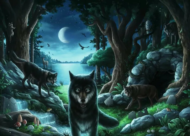 Exit Puzzle - Wolfsgeschichten