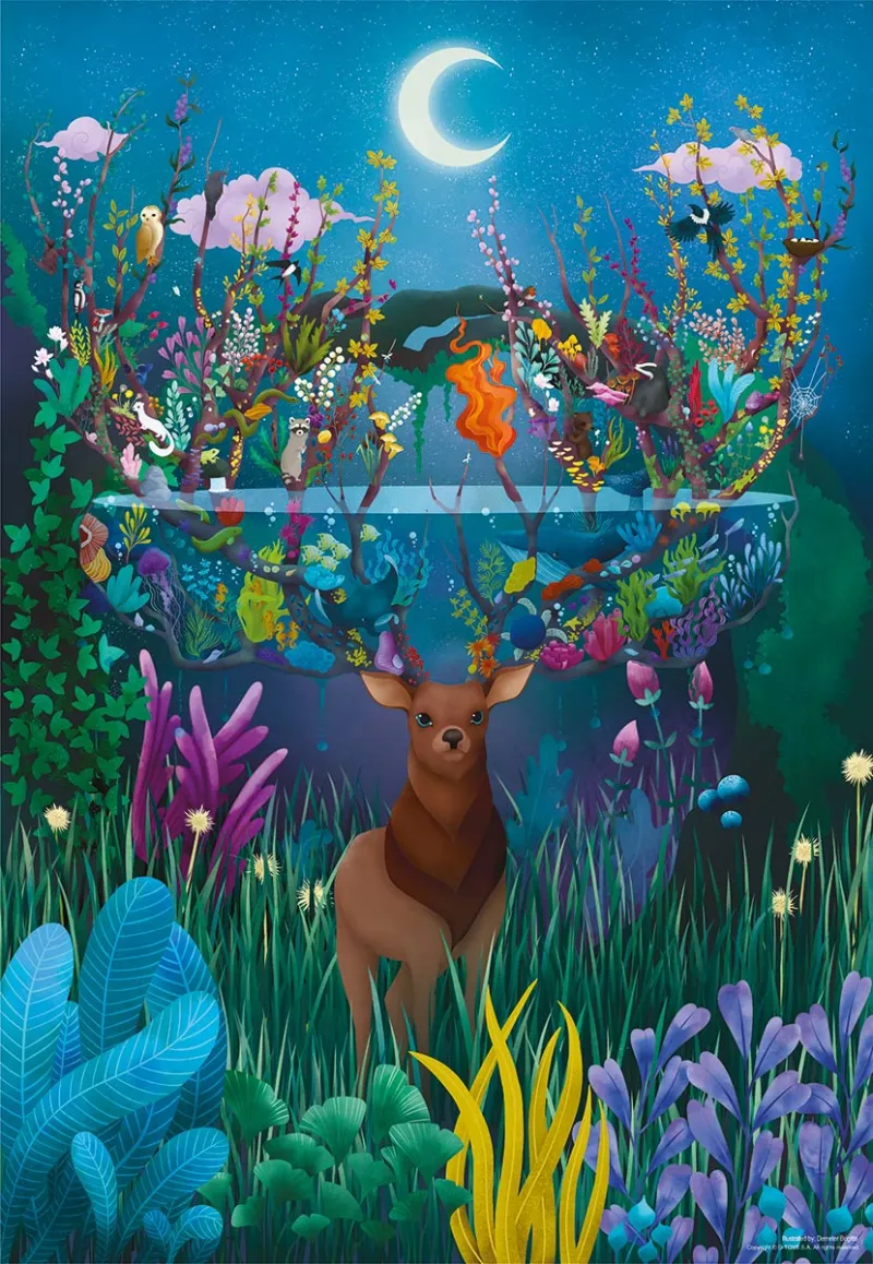 Demeter Brigi - Fantasie-Hirsch