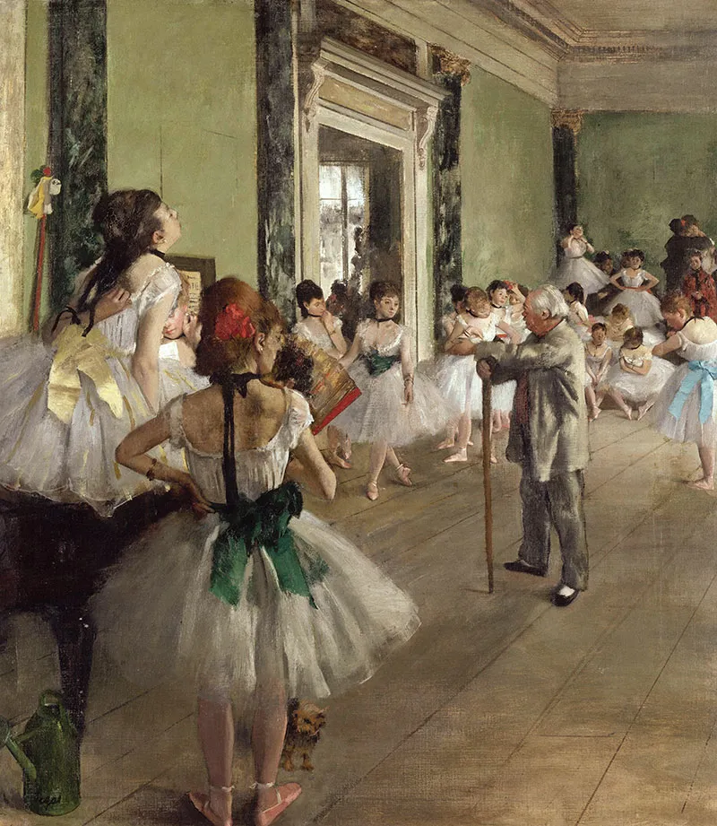 Degas Edgar: Tanzschule