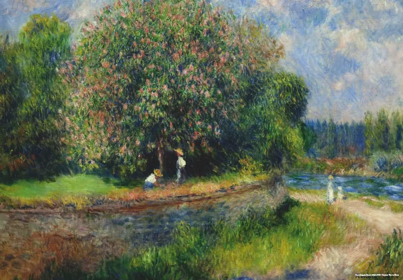 Auguste Renoir - Chestnut Tree in Bloom