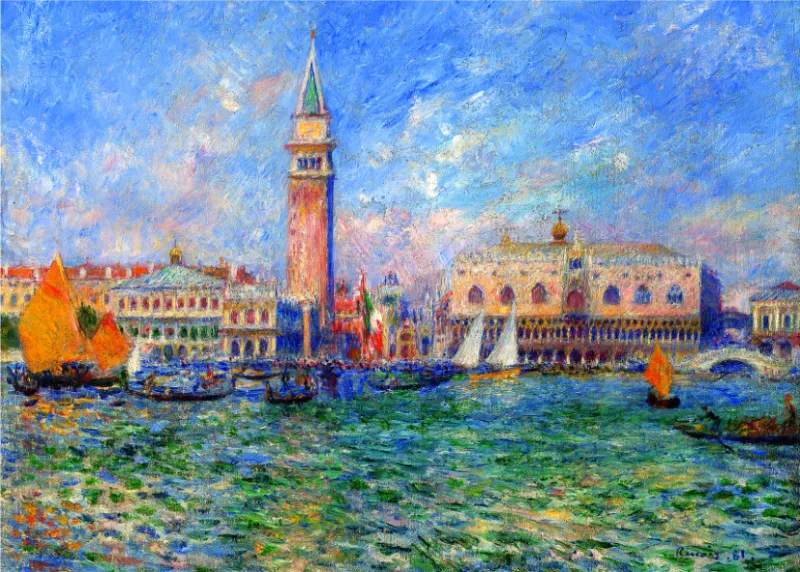 Pierre-Auguste Renoir: The Doge's Palace, Venice