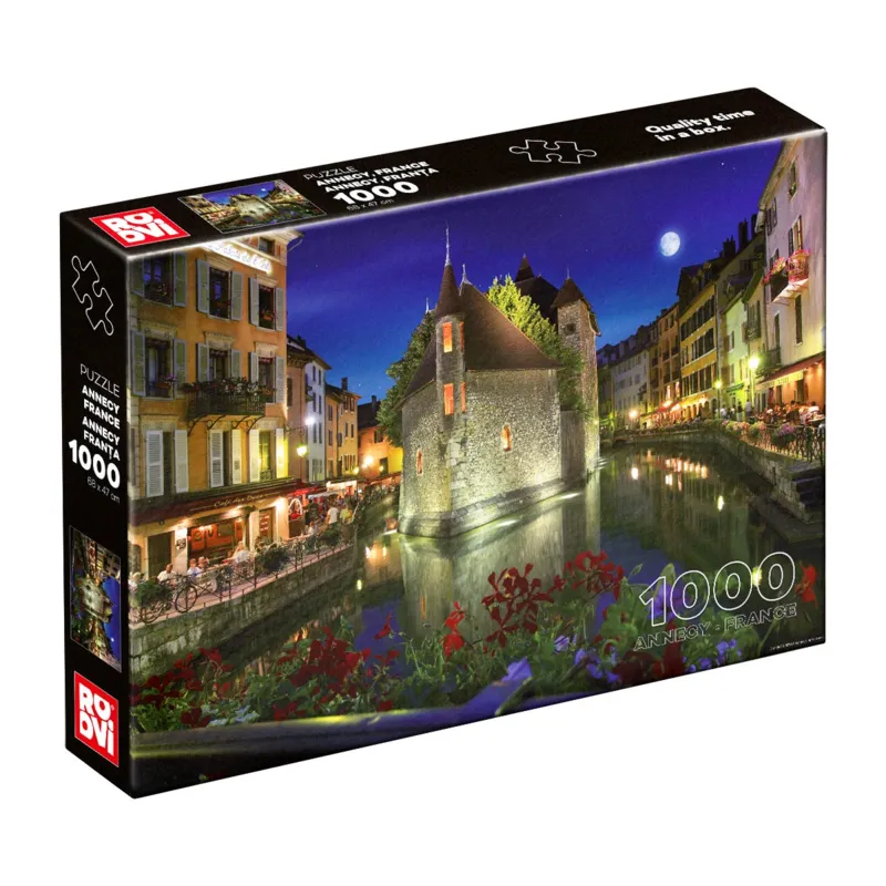 Bei Nacht - Frankreich: Annecy