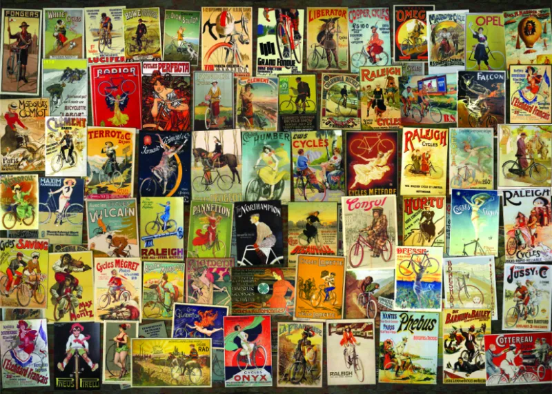 Vintage Collage - Bicycle