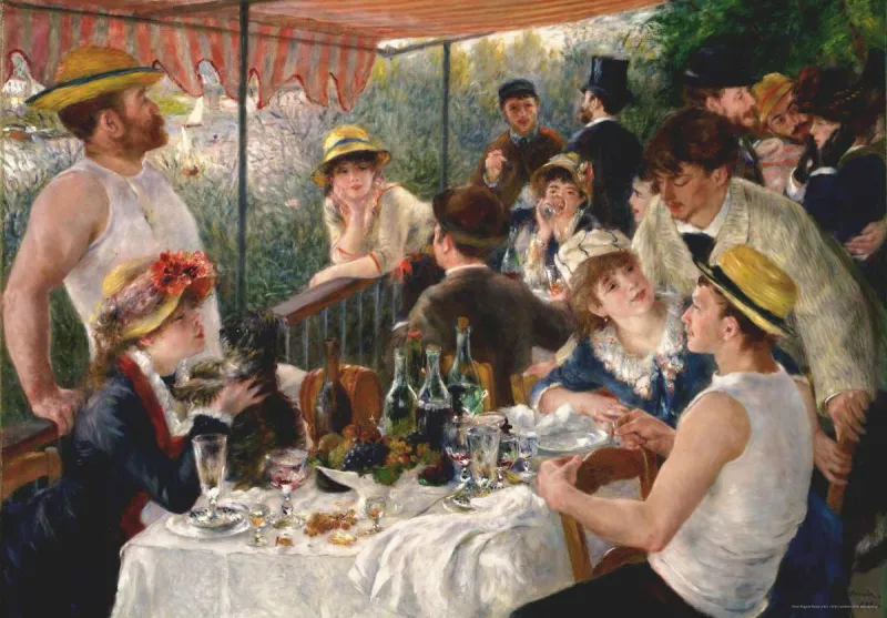 Auguste Renoir - Das Frühstück der Ruderer