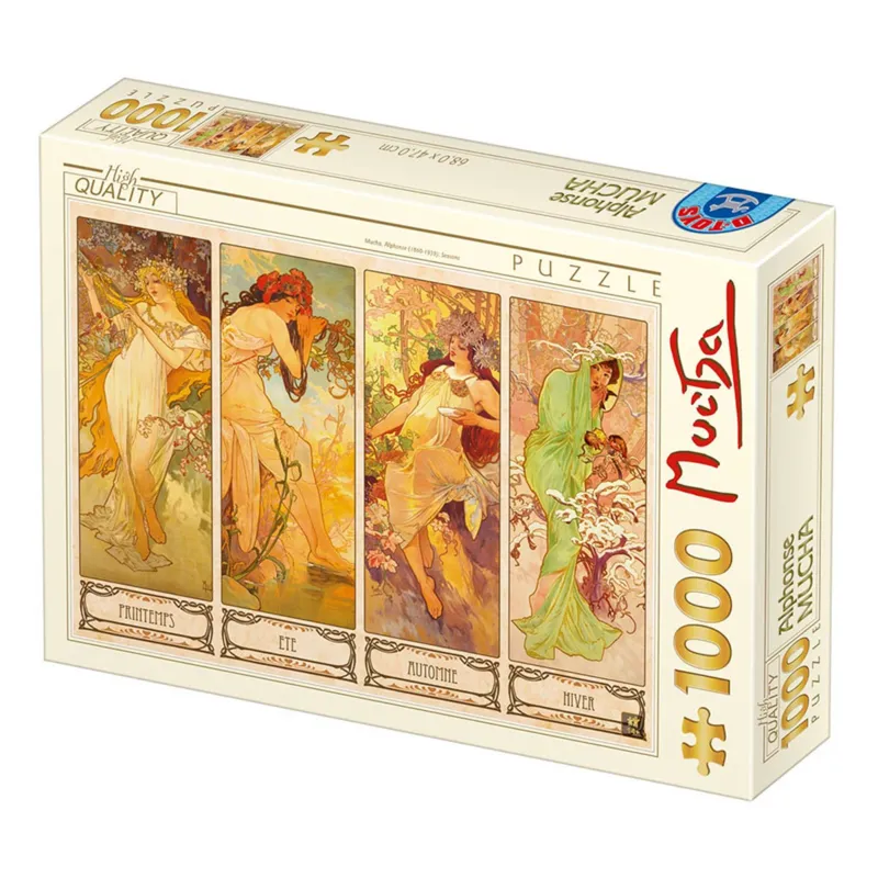 Alphonse Mucha: Jahreszeiten