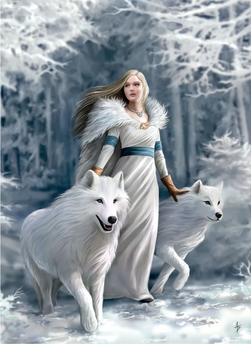 Anne Stokes - Winterwächterinnen
