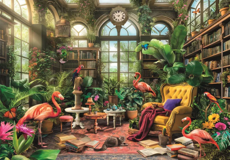 Die Gewächshaus-Bibliothek