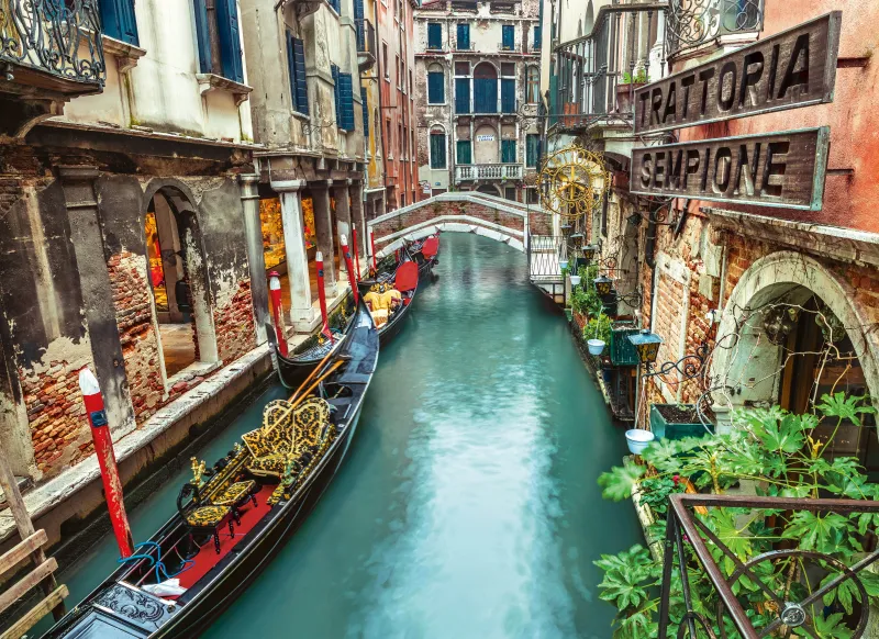 Canal Von Venedig