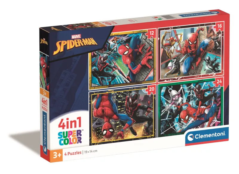 4 Puzzles - Spider-Man