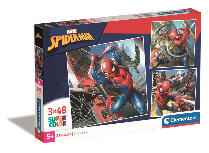 3 Puzzles - Marvel, Spider-Man