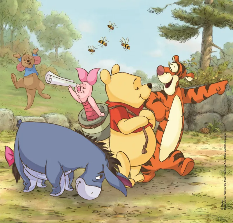 3 Puzzles - Winnie the Pooh