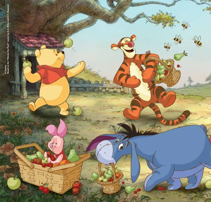 3 Puzzles - Winnie the Pooh