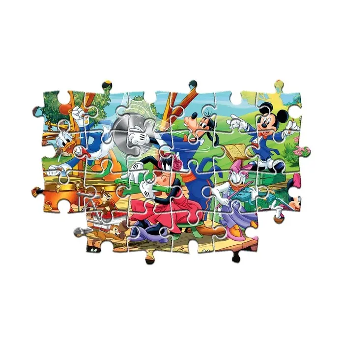 2 Puzzles - Mickey and Friends - 2x60 Teile