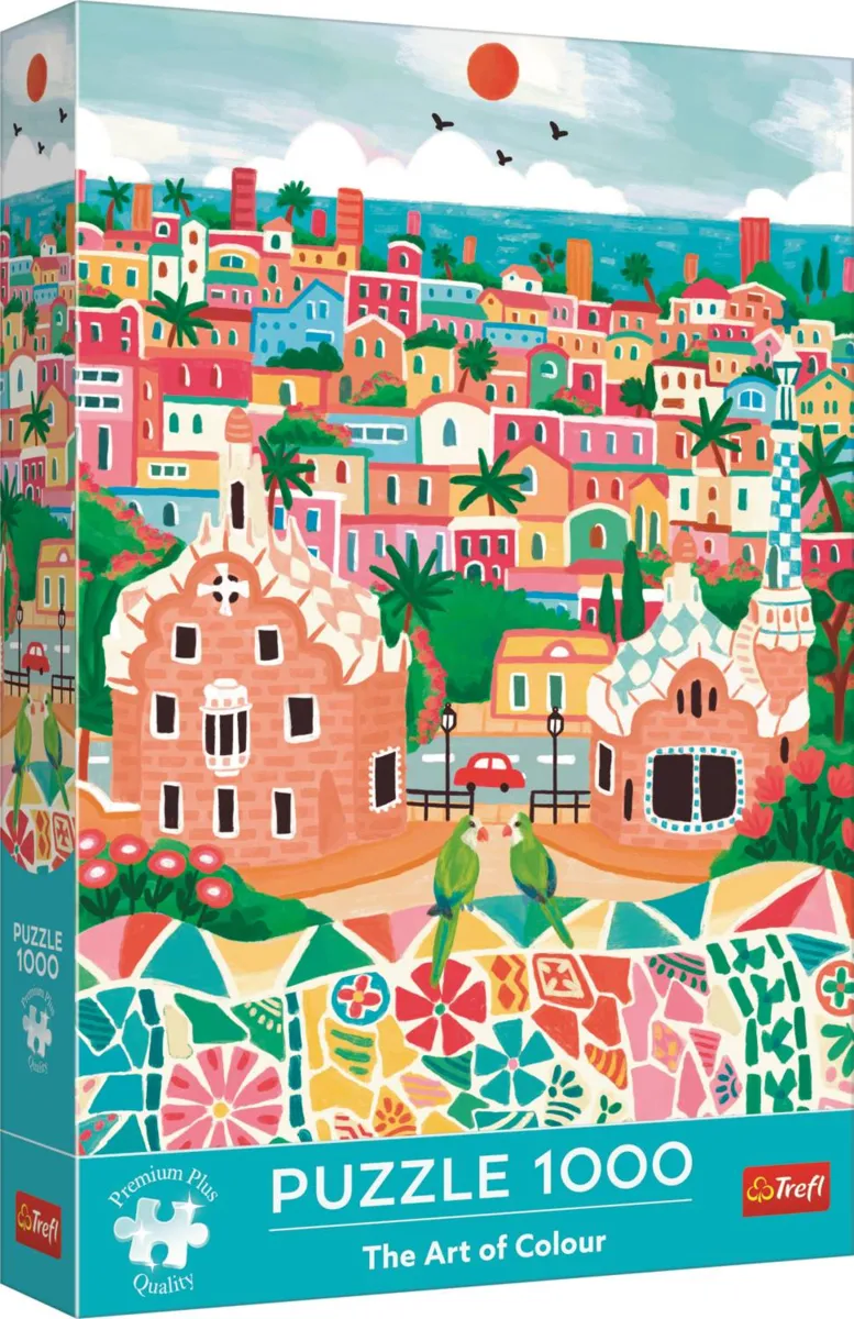 Die Kunst Der Farbe: Barcelona, Spanien