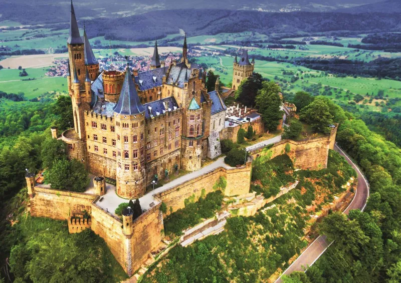 Fotografische Odyssee: Burg Hohenzollern. Deutschland