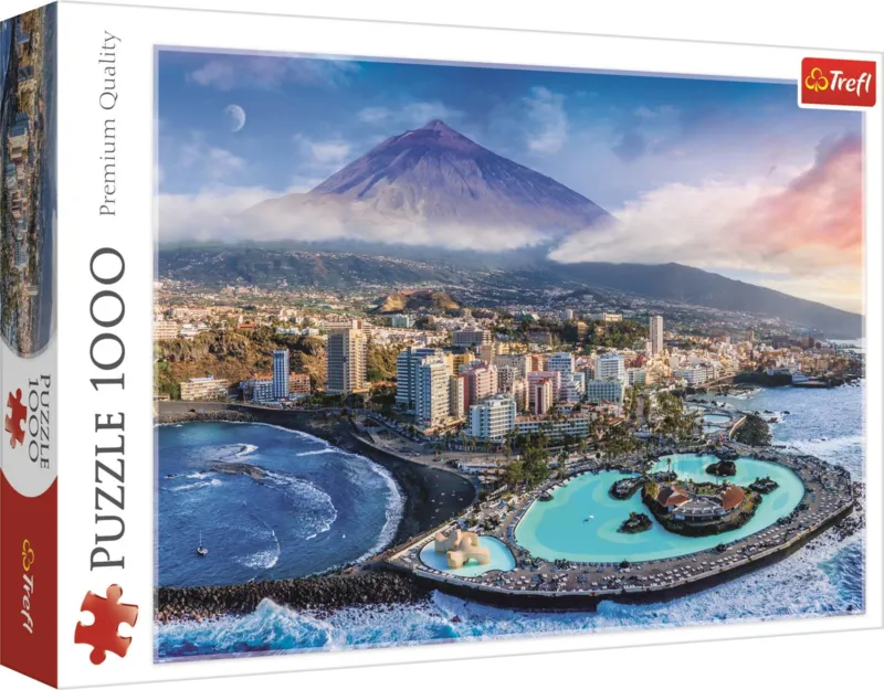 Blick Auf Teneriffa. Spanien