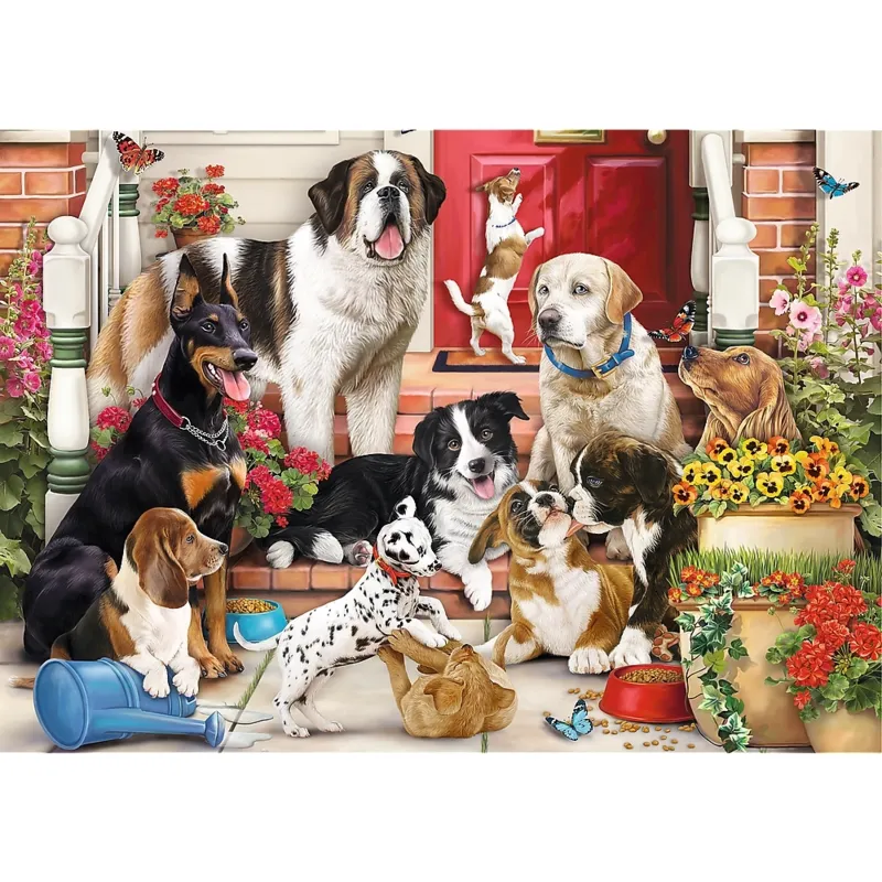 Hidden Shapes - Doggy Fun